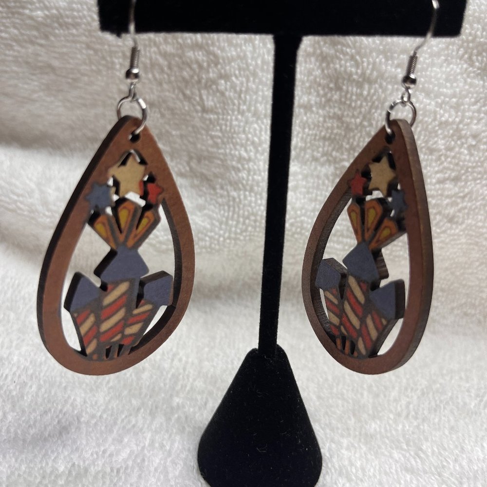 Patriotic Earrings